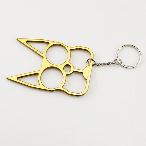 Säkerhets - nyckelring i metall